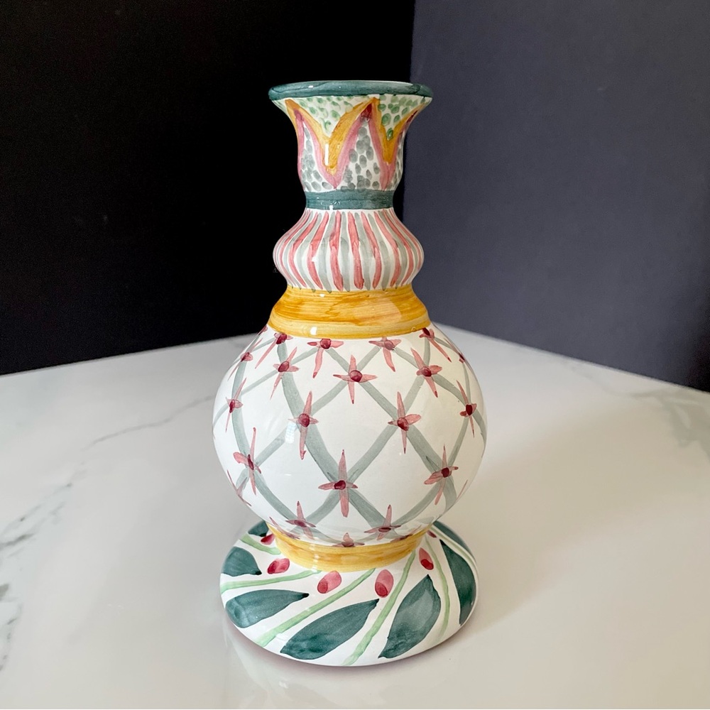 "Brighton Pavillion" Vase by Mackenzie-Childs